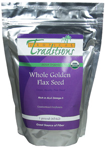 Organic Whole Golden Flaxseed – Review & Giveaway – Ends 07/06