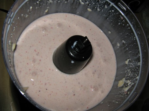 Blended smoothie