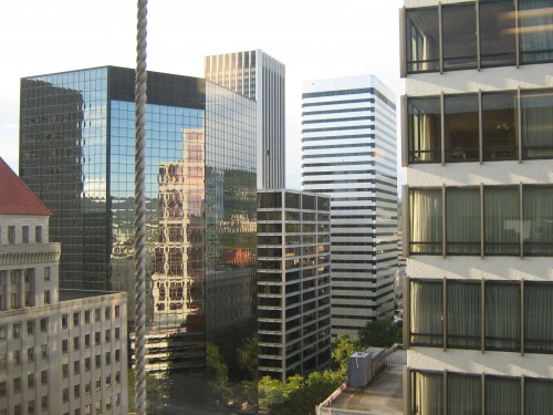 View from the Webtrends building