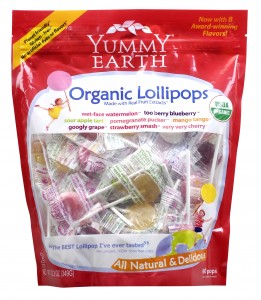 YummyEarth Organic Lollipops