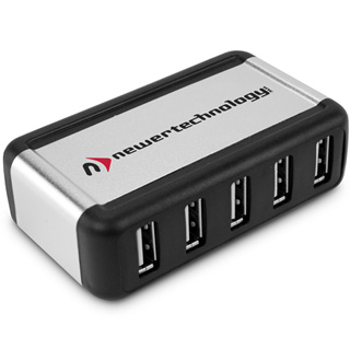 7 Port USB 2.0 Powered Hub with 3.5 Amp Power Supply