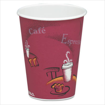 Solo Cups Bistro Design Hot Drink Cups
