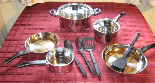 Northland Stainless Steel 12 Piece Cookware Set