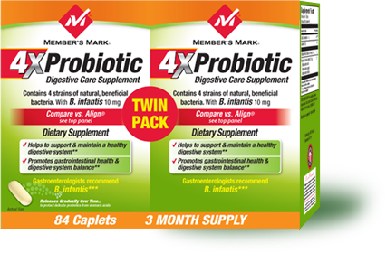 Member's Mark 4X Probiotic