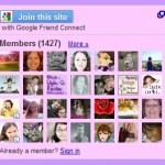My Google Friend Connect Widget