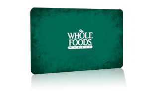 Whole Foods Gift Card