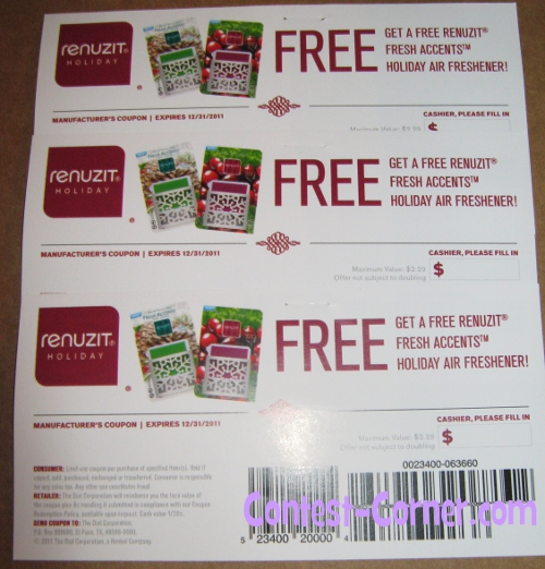 Renuzit Coupons