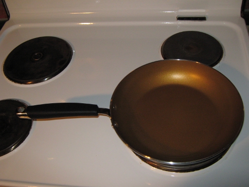 Gold Teflon Skillet