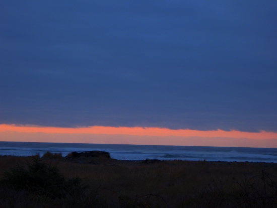 Sunset on the beach