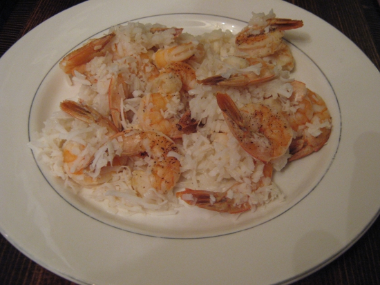 Easy Coconut Rice & Shrimp Recipe