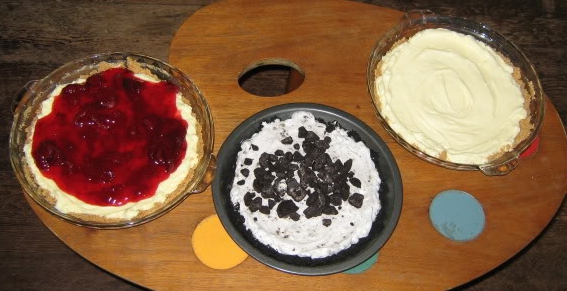 A selection of cheesecakes that I made for Jai's birthday party in 2010
