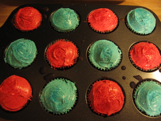 Election Day Cupcakes
