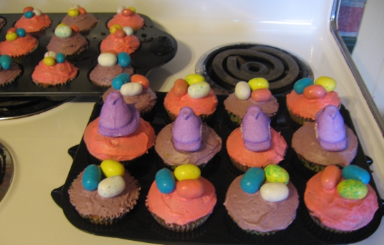 Peeps Cupcakes