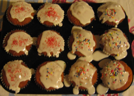 Pop-Tarts Cupcakes With Sprinkles