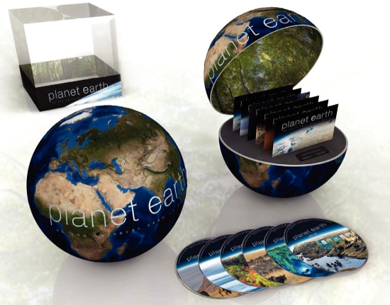 Planet Earth Limited Edition Globe DVD