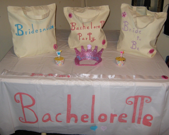 DIY Bachelorette Decorations