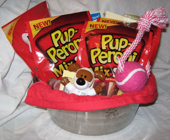 Doggie Gift Basket