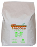 Whole Grain Hulled Millet - 5 lb. bag