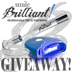 Smile Brilliant Tooth Whitening Giveaway Winner!