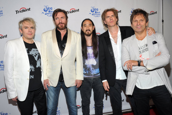 Duran Duran and DJ Steve Aoki