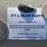 Beach Party Invitation