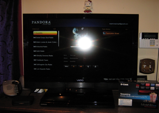 Pandora on my TV