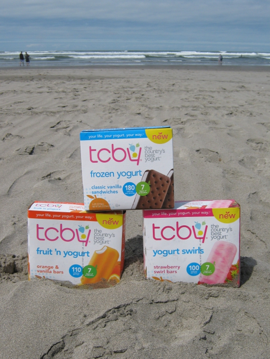 TCBY at the beach!