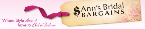 Ann’s Bridal Bargains $100 Gift Certificate Winner