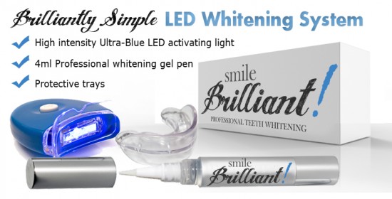 Smile Brilliant Tooth Whitening Giveaway – Ends 06/27 – Worldwide