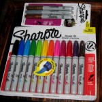 Sharpie Brush Tip and Metallic Markers