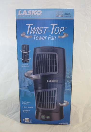 Lasko Twist-Top Tower Fan