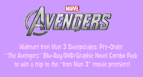 Walmart Iron Man 3 Sweepstakes