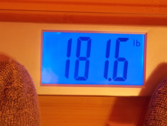 Jai's Weight - Week 15