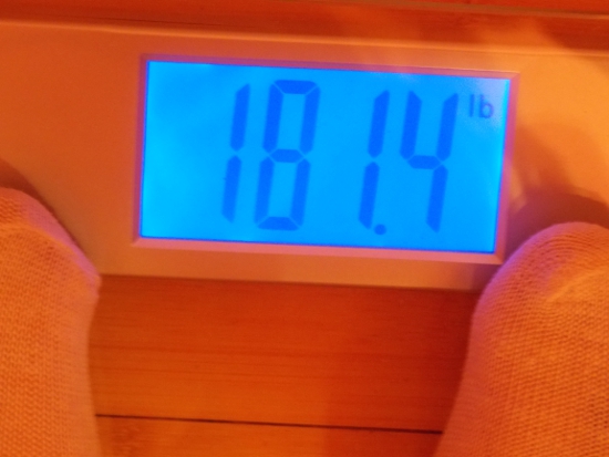 Jai's Weight - Week 16