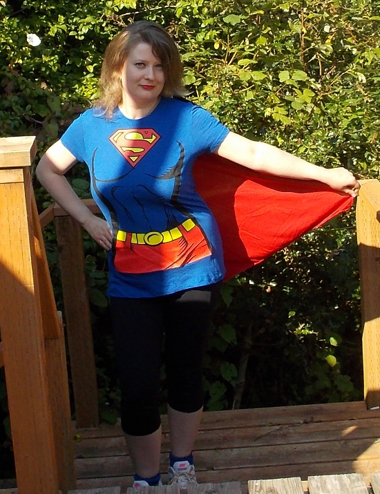 It's a bird! It's a plane! It's...SUPERGIRL!