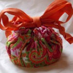 Pink-Green Paisley Lilywrap
