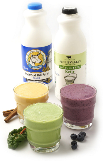 Redwood Hill Farm & Green Valley Organics Kefir Smoothies