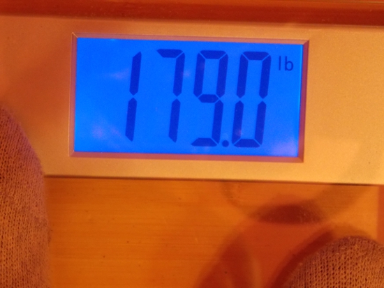 Jai's Weight - Week 17