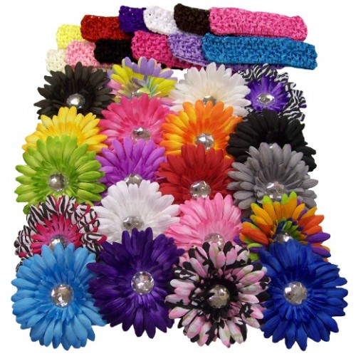 Girls Crochet Headbands