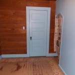 Dining room door: After