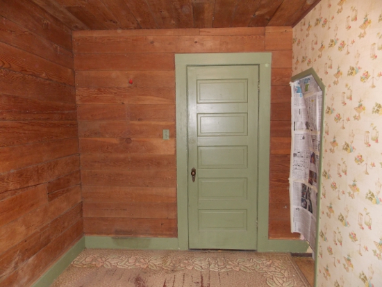 Dining room door: Before