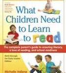 What Children Need to Learn to Read