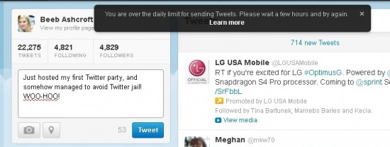 Twitter jail!!