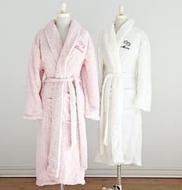 Chenille Shawl Collar Robes