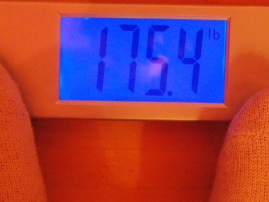 Jai's Weight - Week 32