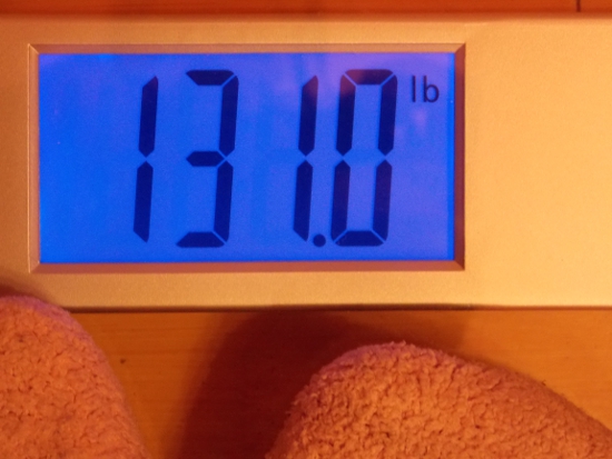 Beeb's Weight - Week 36