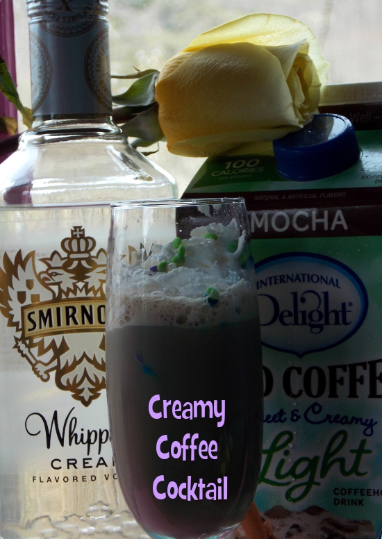 Creamy Cocktail with International Delight Light Iced Coffee