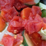 Salad using Dei Fratelli tomatoes