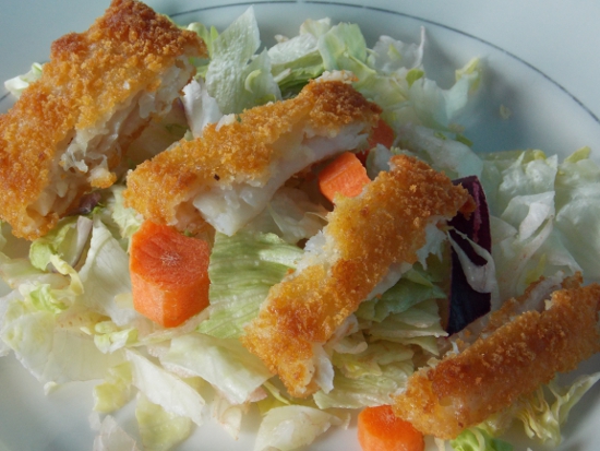 Recipe: Gorton’s Fish Fillet Salad