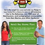 Nutrisystem "Pledge to Lose" Contest